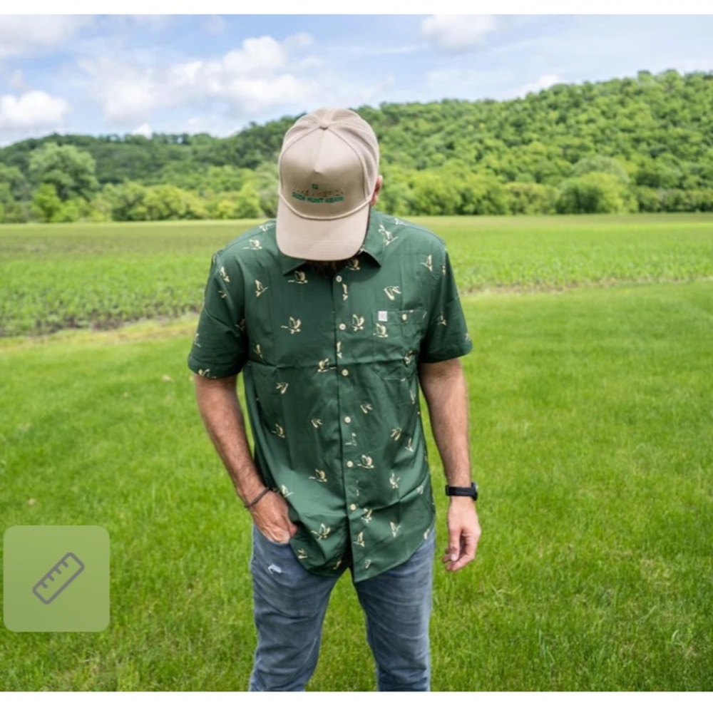 River Brothers Outfitters Duck Button Down Shirt- Large